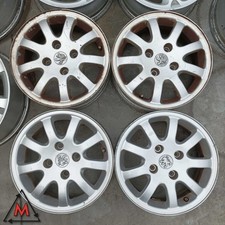 SET OF 4 ALLOY WHEELS 5.5Jx14 4x108 ET34 PEUGEOT 206 MK2 2003-2009 Used (109528)