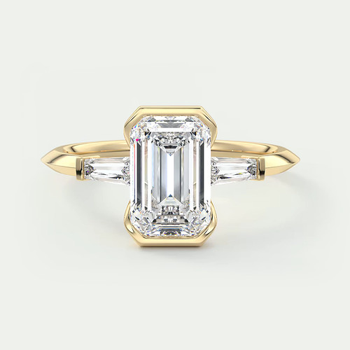 Bague diamant mariage jaune - bague,