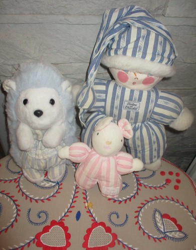 Lot doudous peluche tartine - 3,