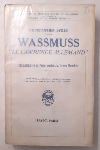 Wassmuss le lawrence - wassmuss,, "le