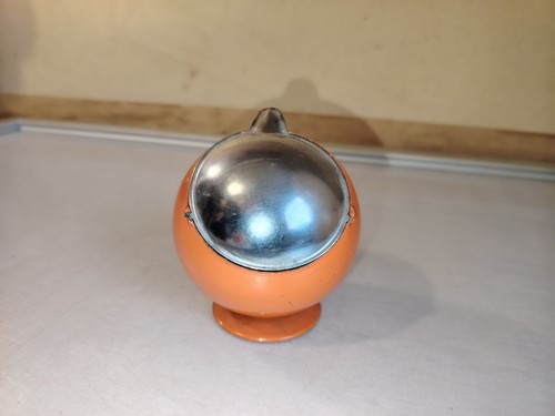 Cendrier orange vintage année - orange,