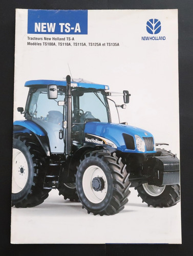 Brochure depliant new holland - depliant,