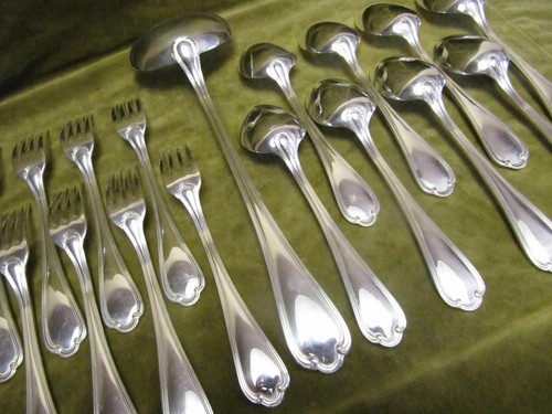 Household part 24p - part, silver