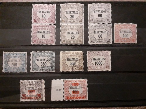 Timbre hongrie service - timbre,