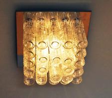 Mid Century Modern Flush Mount Chandelier Boris Tabacoff Glashütte Limbung 1970s