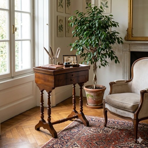 Table travail ancienne - table,