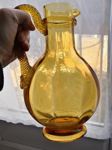 Grande carafe gourde ancienne - grande,
