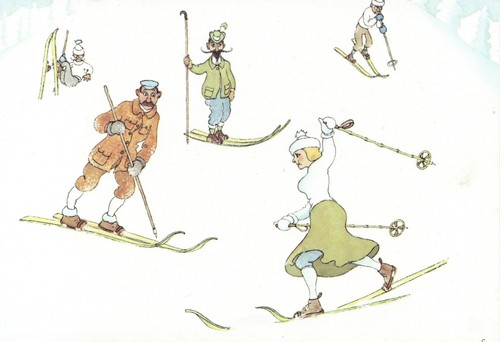 Carte postale fantaisie - carte,