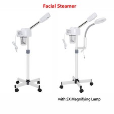 Salon Spa Facial Steamer Rolling Base  Salon Spa Beauty Skin Care UV Hot Ozone 