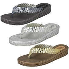 Tongs À Talon Moyen Pour