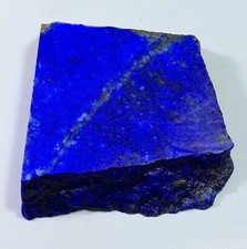 451 CT PIERRE PRÉCIEUSE BLEUE NATURELLE ROCHE LAPIS-LAZULI DALLE BRUTE NON TR...