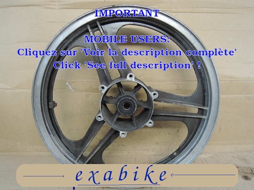 Roue avant pour kawasaki gpz - avant,