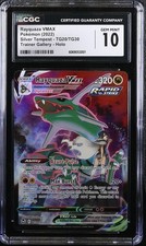 CGC 10 Rayquaza VMAX TG20/TG30 Silver Tempest Trainer Gallery Pokemon