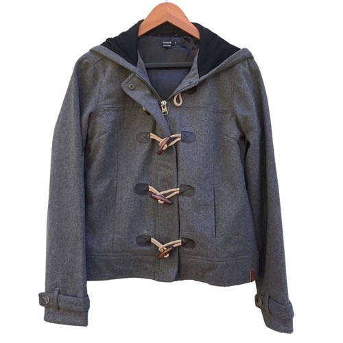 Nixon gray wool toggle - nixon, coat