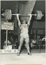 Weightlifting. Jean-Paul Fouletier. Font-Romeu. 1968 Olympic Qualification.