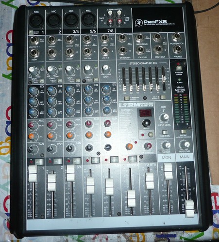 Mackie profx8 channel - mackie, 8-channel