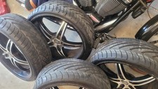 Set of  Nitto 235 30zr20 88w tires and Victory Rims.