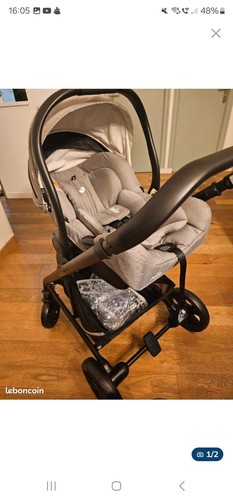 Poussette duo chrome - poussette,