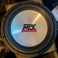  Old School MTX Thunder 7500 T7512-04 4 Ohm Subwoofer Fully Functional ? SHIP