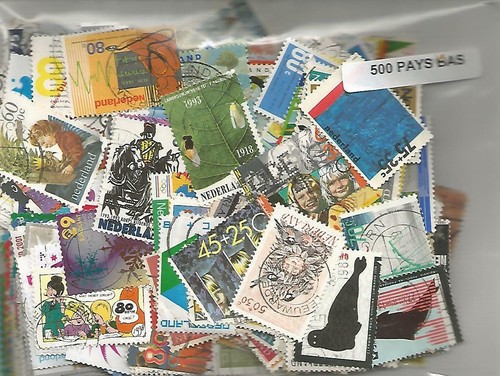 Lot 500 timbres des pays - timbres, bas
