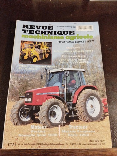 Revue technique agricole rtma - revue,