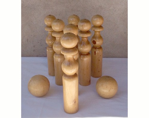 Quilles bois jeux - bois, jouet