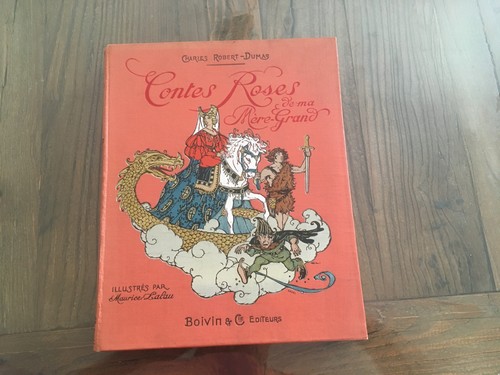 Ancien livre contes roses - ancien,