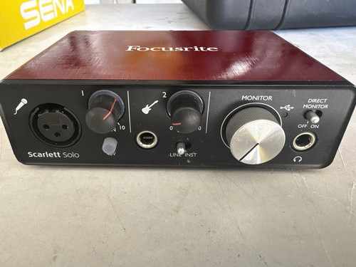 Focusrite scarlett solo - scarlett,