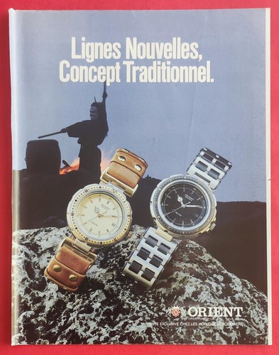 Publicité presse montres - publicité,