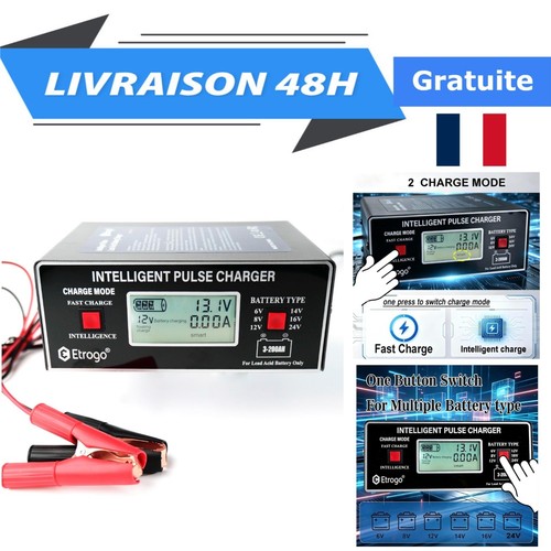 Chargeur batterie intelligent - batterie,