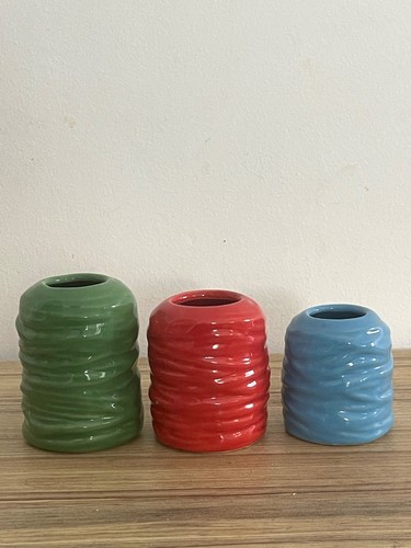 Joli lot mini vases - lot, 3