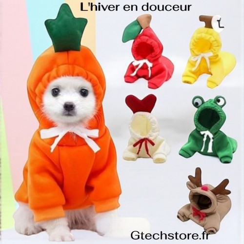 Sweat capuche chien - chien, chat