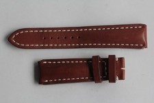 BREITLING Bracelet montre cuir marron 24 mm (56377)