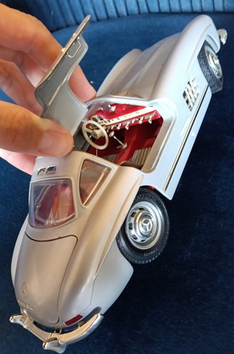 Mercedes 300sl 1954 burago - mercedes,