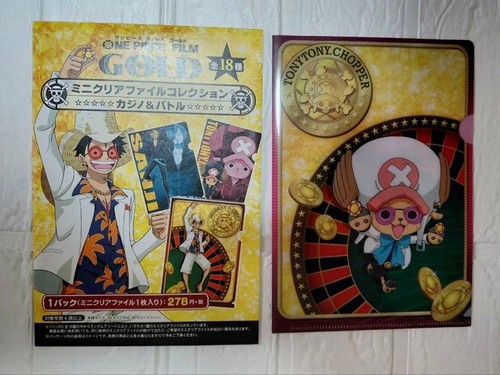 Onepiece filmgold mini clear - mini,