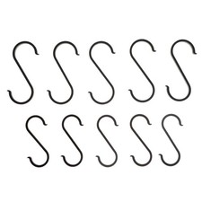  10pcs Maison de garde-robe Crochets de manteau punch Crochets de porte sans