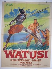 Watusi affiche de 1959 George
