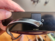 yamaha clavinova cvp-209, power input / AC inlet and power cord