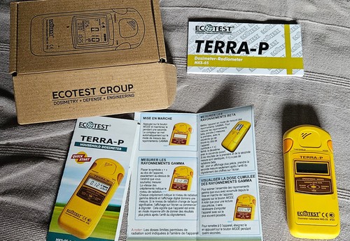 Compteur geiger terra - compteur, terra-p