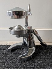 Presse agrumes design vintage chromé