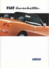 Catalogue Brochure Fiat Barchetta 04/1995 Belgique en français