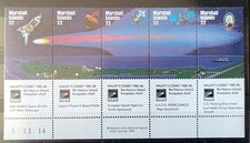 TIMBRE STAMP 5 ILES MARSHALL