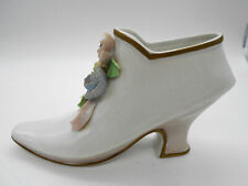 LARGE SPAIN PORCELAIN BOOT / SHOE FIGURINE HISPANIA