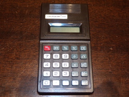 Ancienne calculatrice - , "