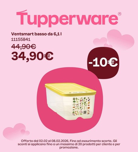 Tupperware ventsmart litre - tupperware, 6.1