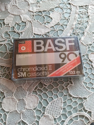 Cassette audio vierge - vierge, basf