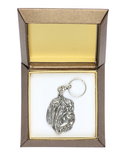Shar pei pendentif - pendentif, argenté