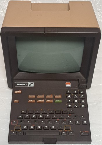 Minitel telic alcatel - de, 1986