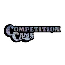 COMPETITION CAMS COMP DRAG RACE HOT RAT ROD DECAL VINTAGE LOOK GLITTER STICKER
