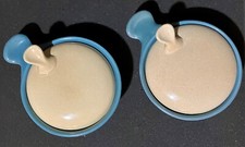 RED WING POTTERY TOWN & COUNTRY PAIR OF MARMITES  BY EVA ZEISEL